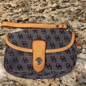 Dooney and Bourke Signature Wristlet